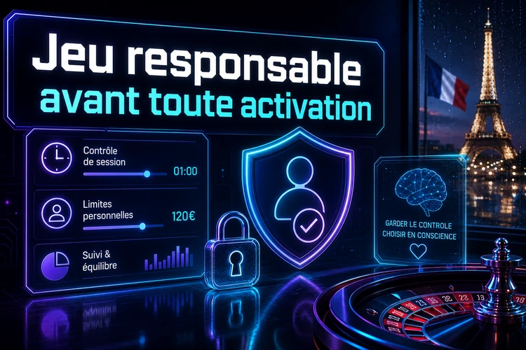 Jeu responsable avant toute activation