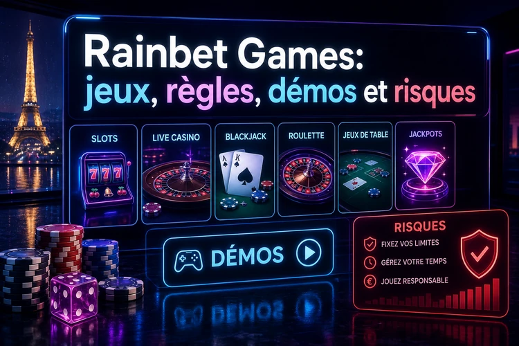 Rainbet Games: comprendre les jeux, règles, démos et risques avant de jouer