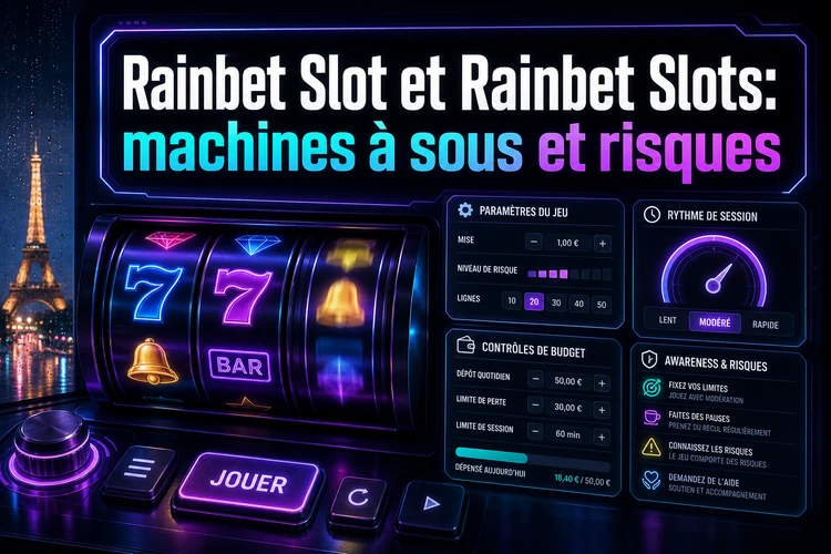 Rainbet Slot et Rainbet Slots: machines à sous sans promesse de gain