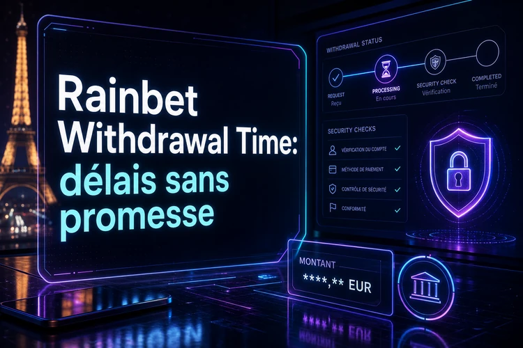 Rainbet Withdrawal Time: délais sans promesse
